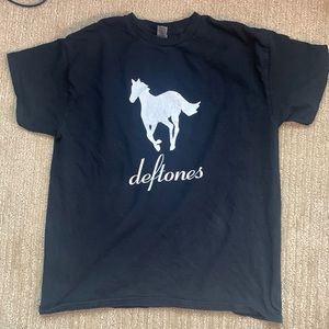 Deftones white pony rock band medium tee shirt